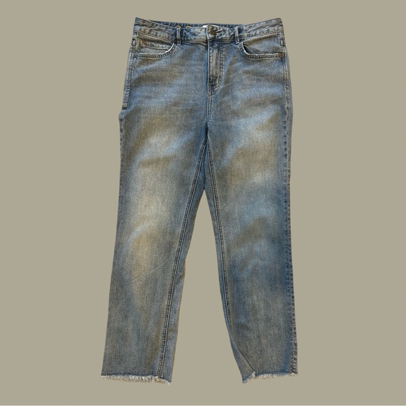 Kate Spade Straight Leg Cropped Jeans - Size 29 - Picture 2 of 7